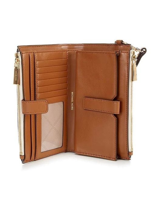 Michael Kors Adele Logo Smartphone Wristlet in White Lyst