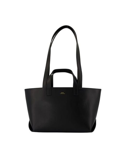 A.P.C. Black Le Drummer Shoulder Bag for men