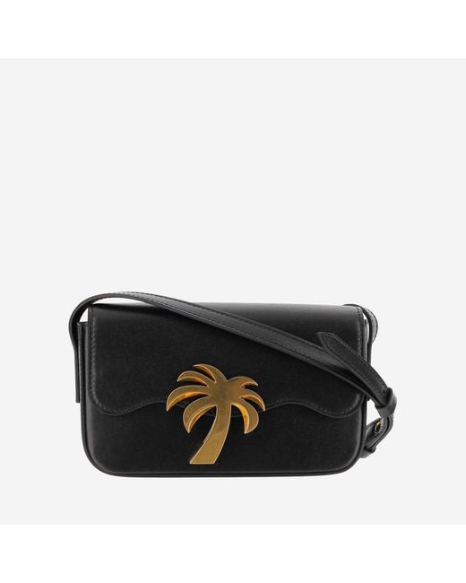 Palm Angels Black Palm Beach Crossbody Bag