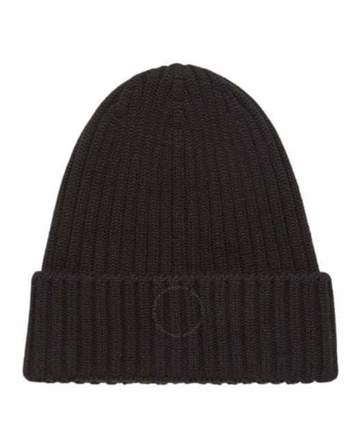 Zegna Black Ermenegildo Wool Beanie for men