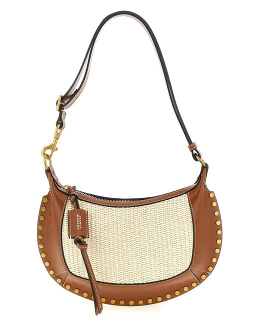 Isabel Marant Metallic Oskan Moon Shoulder Bag for men