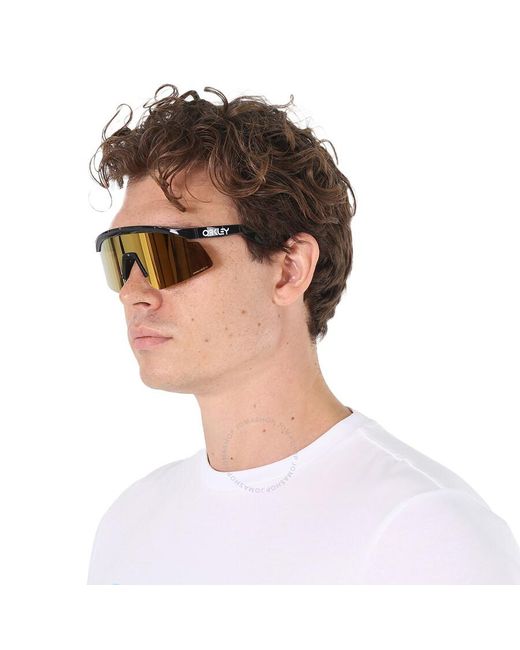 Oakley Yellow Hydra Prizm 24k Shield Sunglasses Oo9229 922908 37 for men