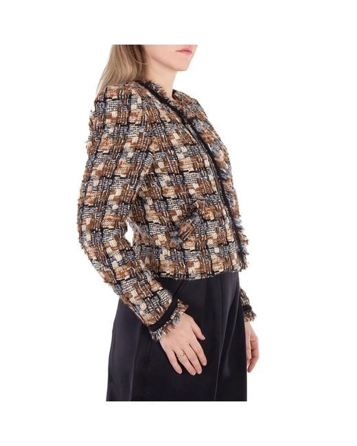 Isabel Marant Black Kerry Short Tweed Jacket for men