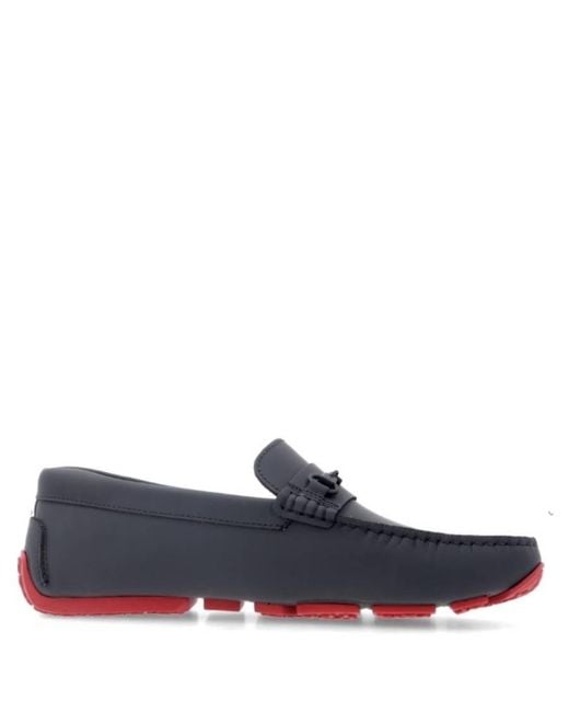 Bally Blue Pitaval Slip-On Driver Shoes, Brand Size 5 Us for men