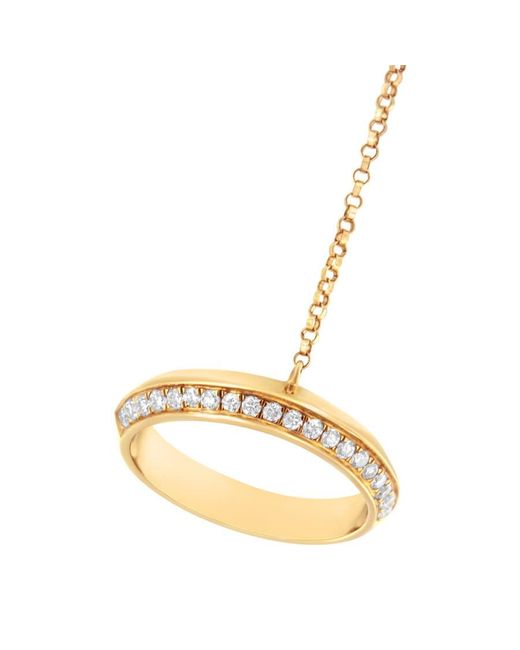 Haus of Brilliance White 14K 1/4 Cttw Diamond Ring And Bracelet Hand Chain (G-H Si1-Si2