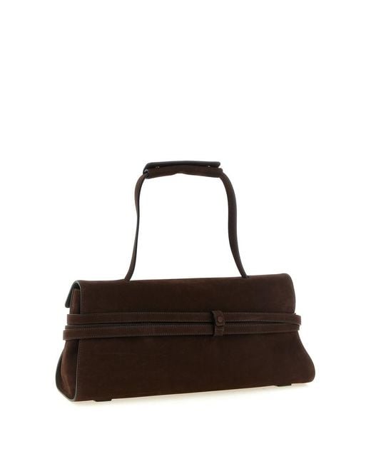 Moschino Brown Milano Shoulder Bag for men