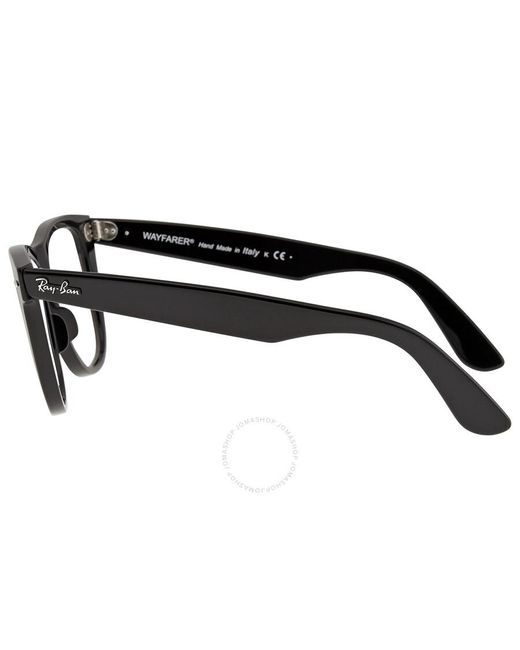 Ray-Ban Brown Wayfarer Clear Evolve Grey Photochromatic Square Sunglasses