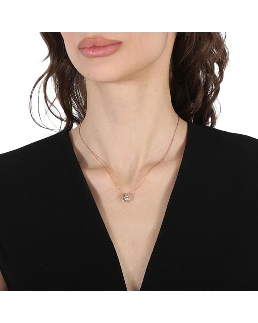 Swarovski Metallic Sparkling Dance Round Necklace