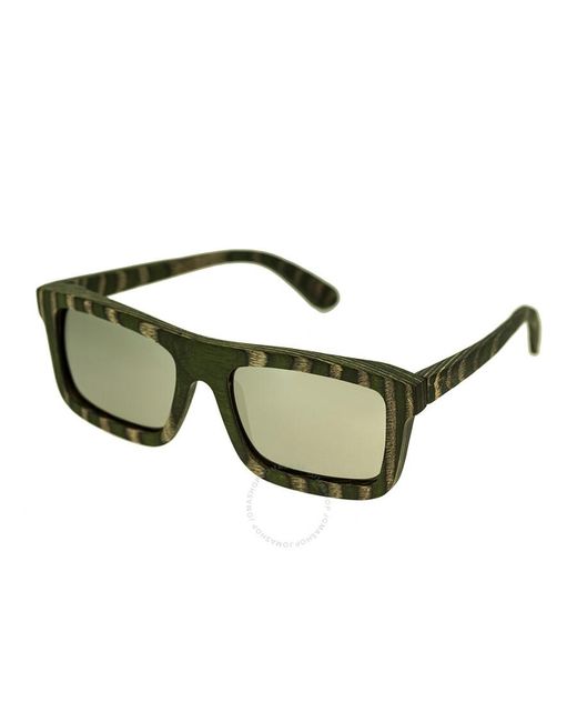 Spectrum Green Garcia Wood Sunglasses
