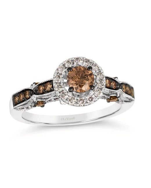 Le Vian Metallic Ladies Chocolate Diamonds Rings Set