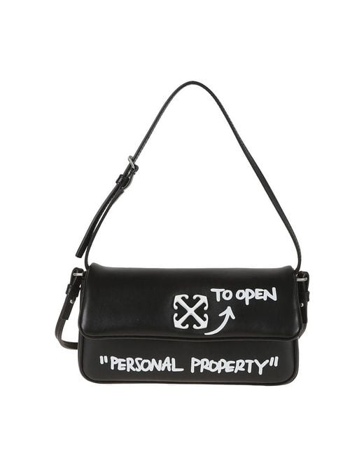 Off-White c/o Virgil Abloh Black Jitney Shoulder 0.7 Quote