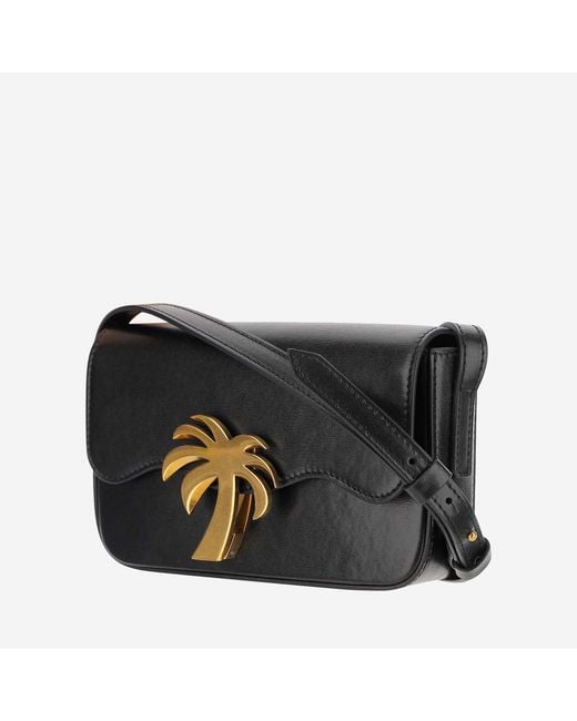 Palm Angels Black Palm Beach Crossbody Bag
