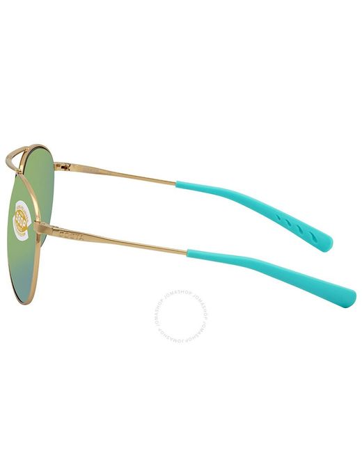 Costa Del Mar Piper Green Mirror Polarized Polycarbonate Sunglasses Pip 126 Ogmp 58