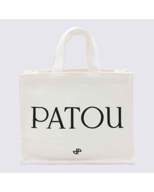 Patou White Totes