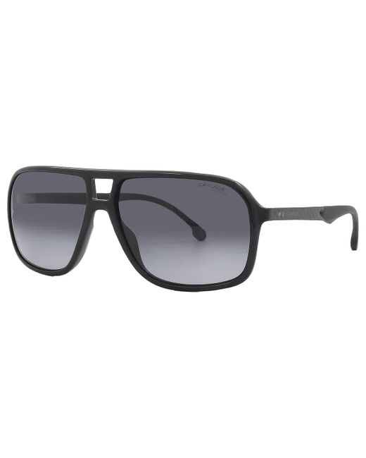 Carrera Black Grey Gradient Navigator Sunglasses 8035/s 0807/9o for men