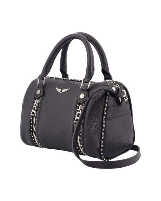 Zadig & Voltaire Black Top Handle Bag