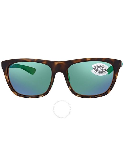 Costa Del Mar Cheeca Green Mirror Polarized Glass Sunglasses Cha 249 Ogmglp 57