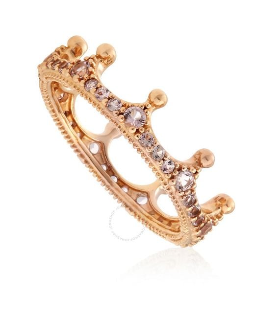 Pandora Metallic Sparkling Crown Ring- /6 Us