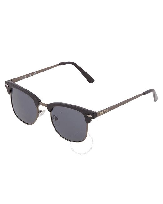 Kenneth Cole Black Smoke Square Sunglasses Kc1330 01a 50 for men