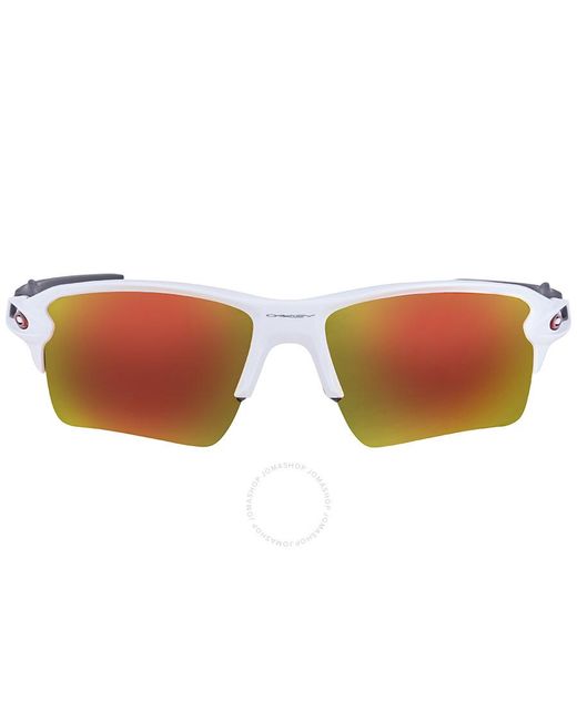 Oakley Brown Flak 2.0 Xl Prizm Ruby Sport Sunglasses Oo9188 918893 59 for men