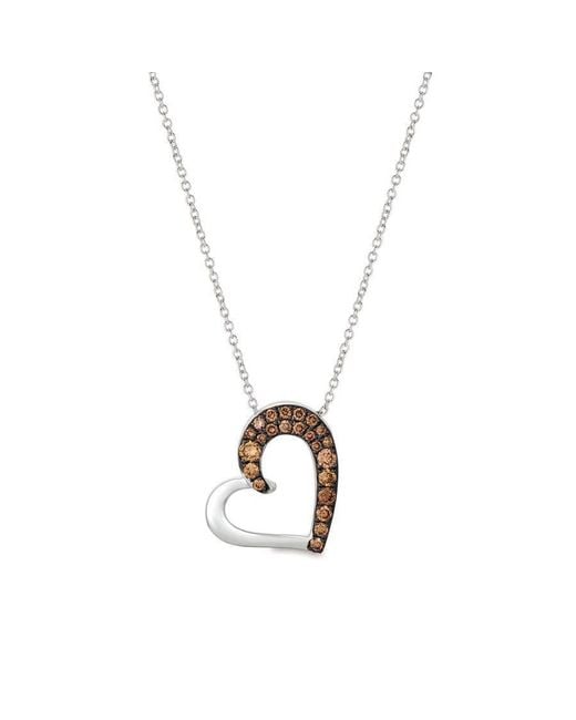 Le Vian Metallic Ladies' Chocolate Diamonds Fashion Pendant