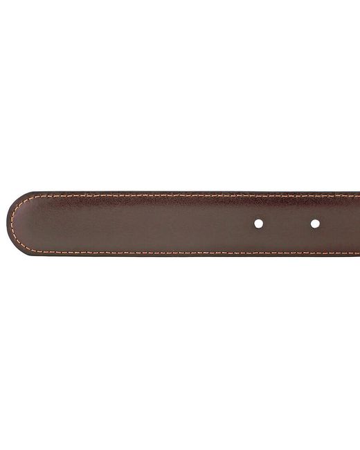 Montblanc Black Reversible Leather Belt 111080 for men