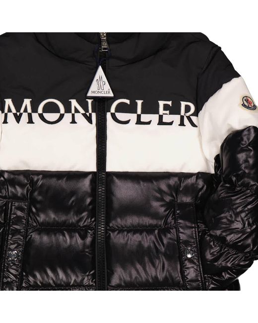 Moncler Black Boys Laotari Down Puffer Jacket