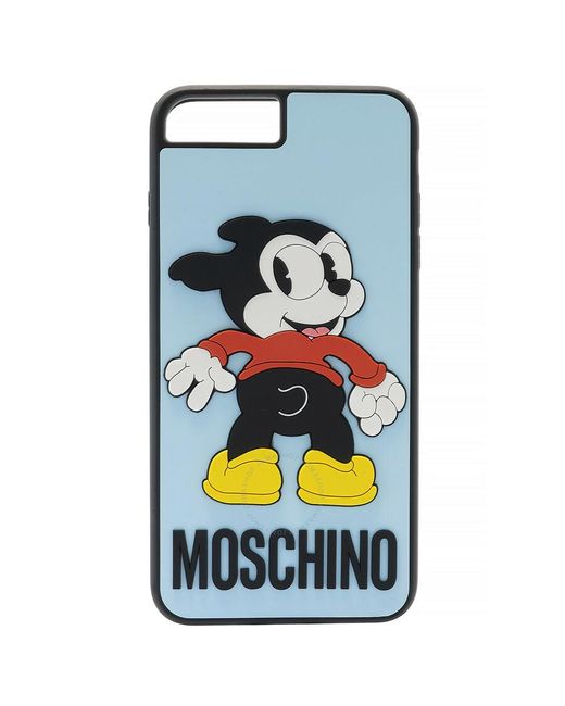Moschino Gray Mchino Sky Vintage Mickey Iphone 6/7s Plus Case