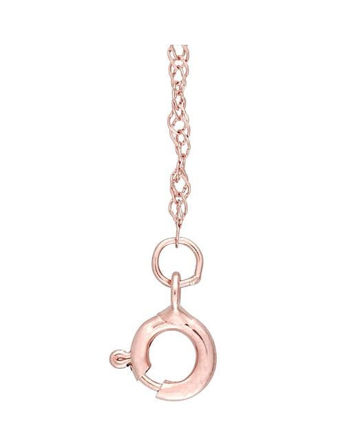 Amour Metallic 1 Ct Tw And Diamond Swirl Necklace for men