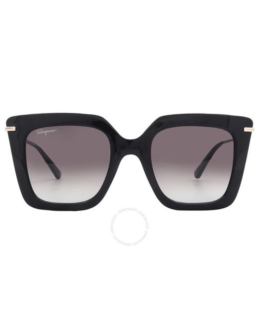 Ferragamo Black Grey Gradient Butterfly Sunglasses Sf1041s 001 51