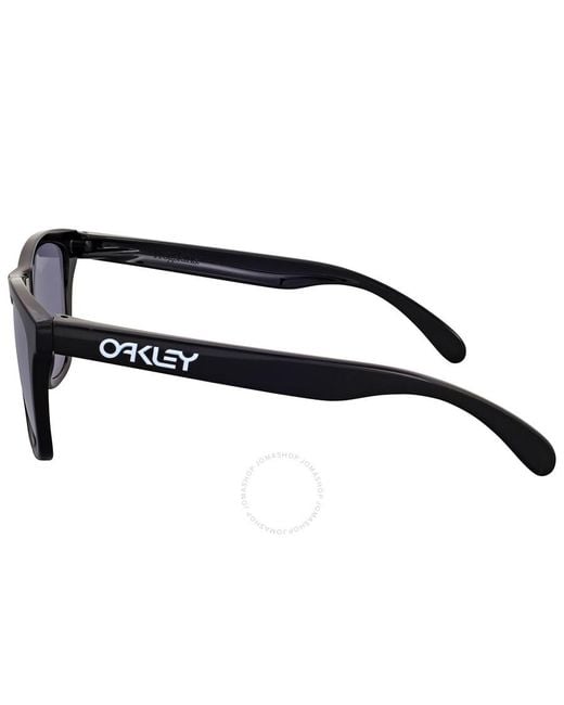 Oakley Blue Frogskins Grey Square Sunglasses Oo9013 24-306 55 for men