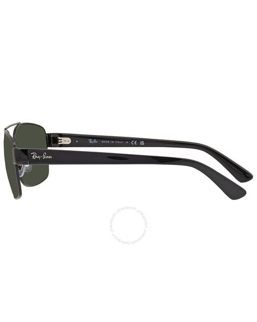 Ray-Ban Multicolor Green Rectangular Sunglasses  002/31 58 for men