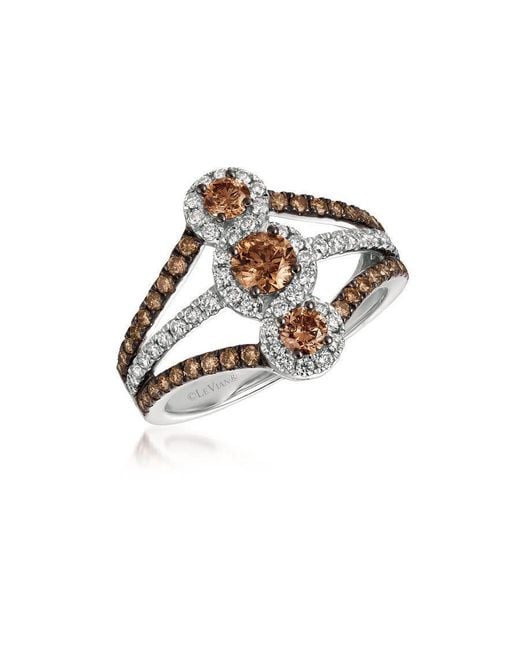 Le Vian Metallic Ladies Chocolate Diamonds Fashion Ring