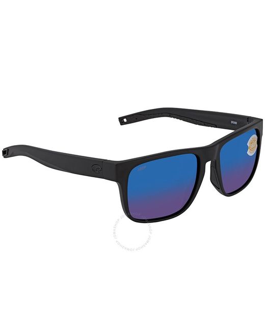 Costa Del Mar Spearo Blue Mirror Polarized Polycarbonate Sunglasses Spo 01 Obmp 56 for men