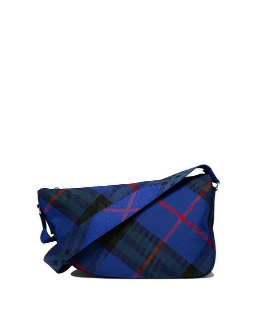 Burberry Blue Shield Crossbody For for men