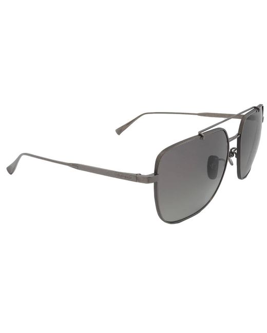 Chopard Gray Navigator Sunglasses Schc97m 568p 59 for men