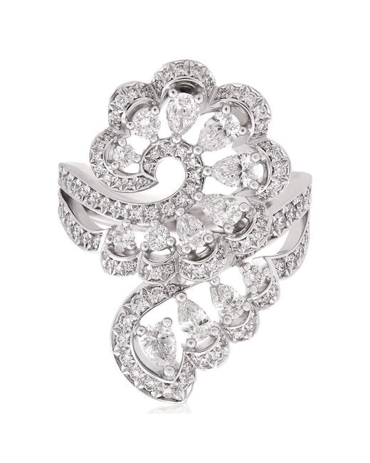 Chopard Metallic Precious Lace Vague Diamond Ring