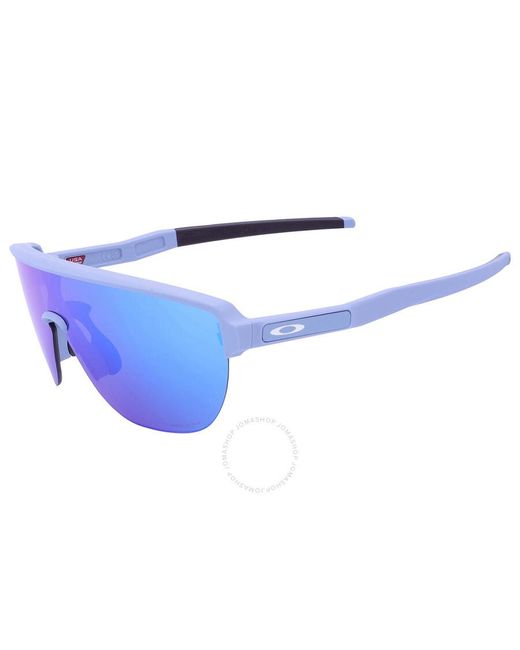 Oakley Blue Corridor Prizm Sapphire Shield Sunglasses Oo9248 924805 42 for men