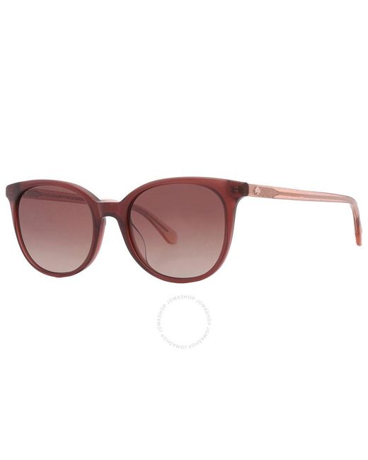 Kate Spade Brown Gradient Oval Sunglasses Andria/s 009q/ha 51