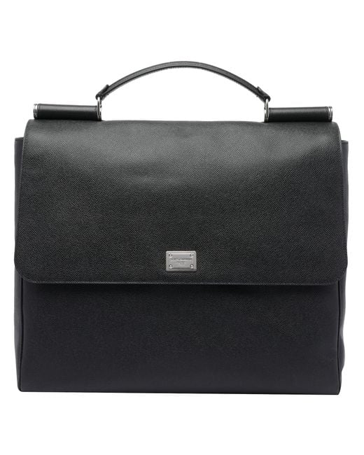 Dolce & Gabbana Black Dolce & Gabbana Sicily Bag for men