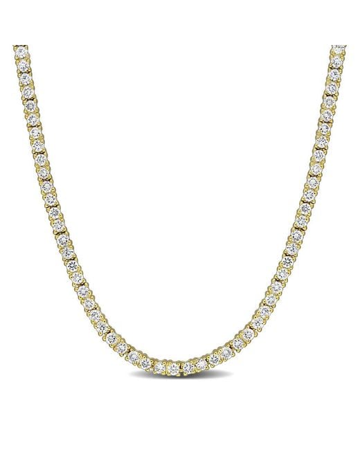 Created Forever Metallic 2 4/5 Ct Tw Lab-Grown Diamond Tennis Necklace