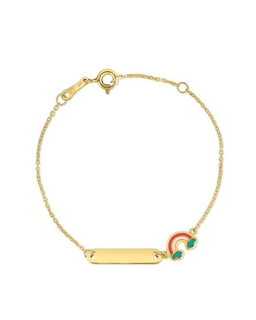 Tresorra Metallic 14K Enamel Children's Bracelet