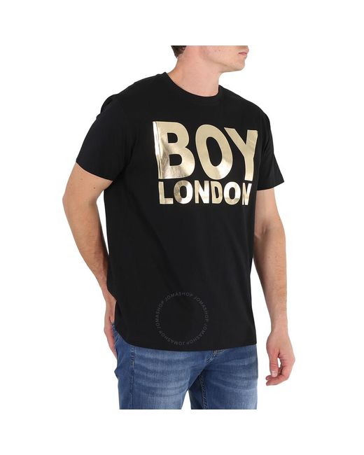 BOY London Black / Gold Tee for men