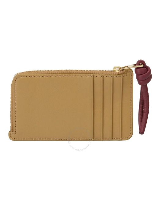 Loewe Natural Knot Coin Cardholder