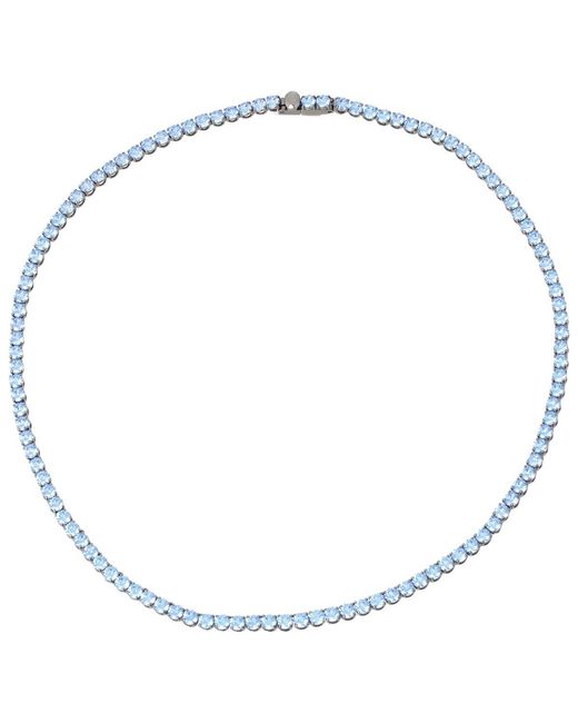 Swarovski Blue Matrix Crystal Necklace