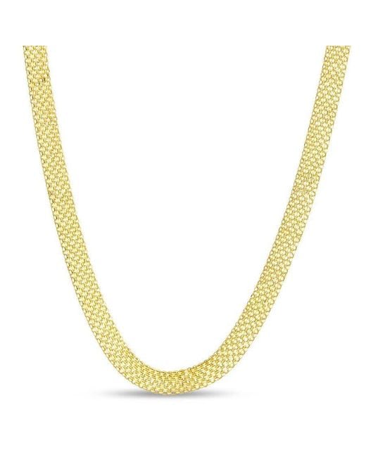 Tresorra Metallic 14K Bismark Chain Necklace