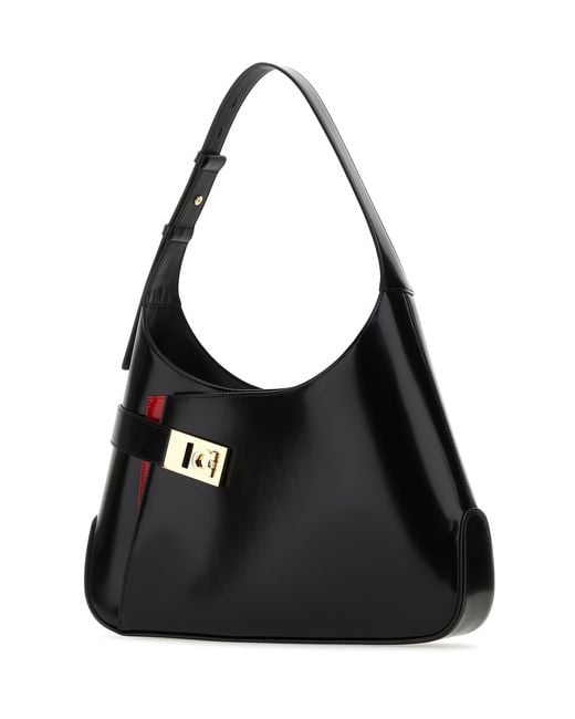 Ferragamo Black Handbags.