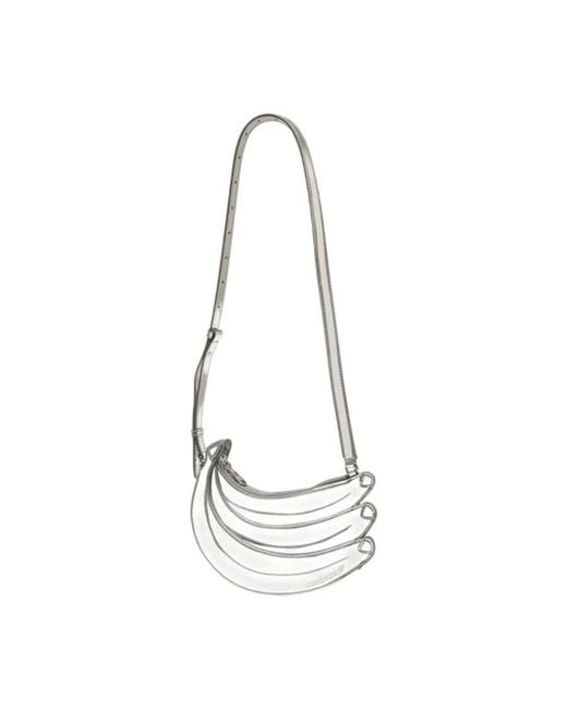 Casablanca White Banana Shoulder Bag