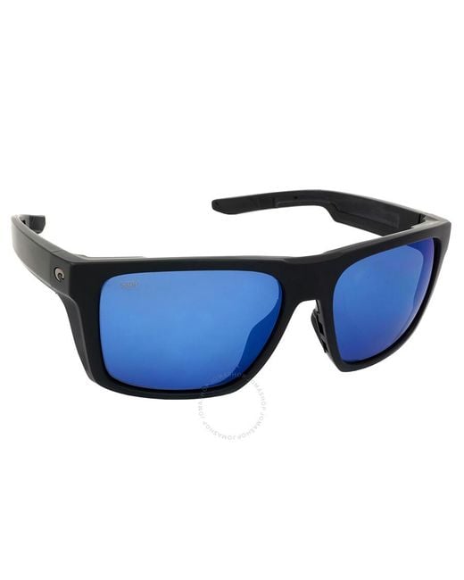 Costa Del Mar Cta Del Mar Lido Blue Mirror Polarized Polycarbonate Sunglasses  910405 57 for men