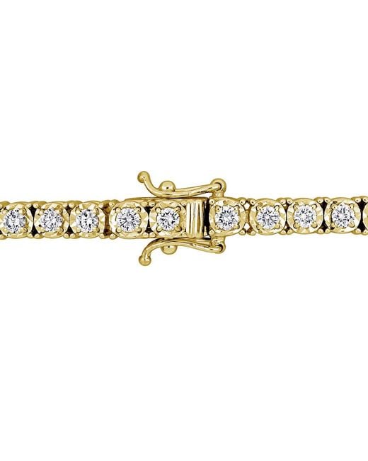 Created Forever Metallic 2 1/2 Ct Tw Lab Grown Diamond Tennis Bracelet